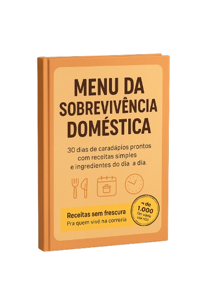 Livro Menu da Sobrevivência Doméstica